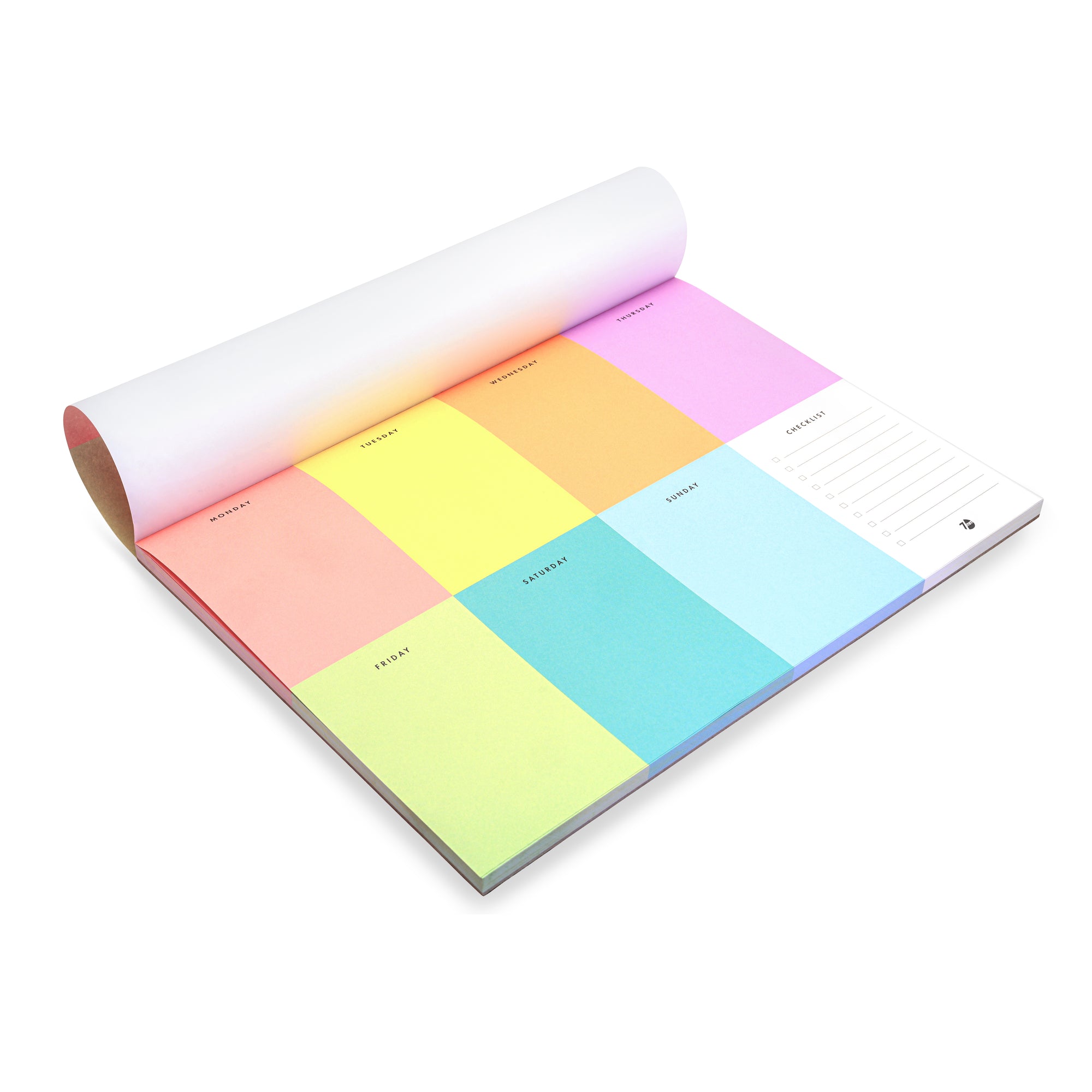 Weekly Colorblock Deskpad