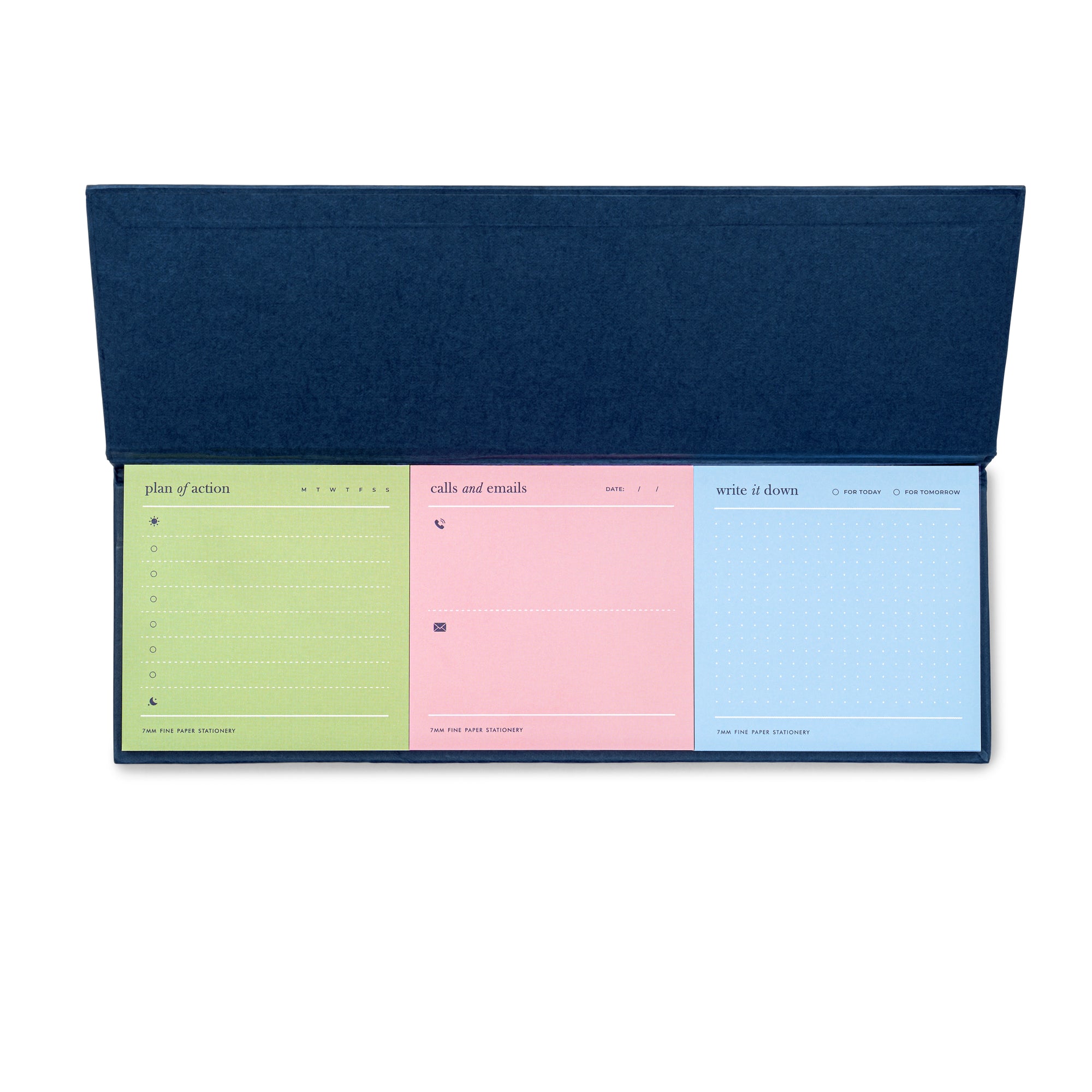 Trio Deskpad - Navy
