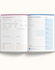 Annual Undated Planner - Make It Happen Blue