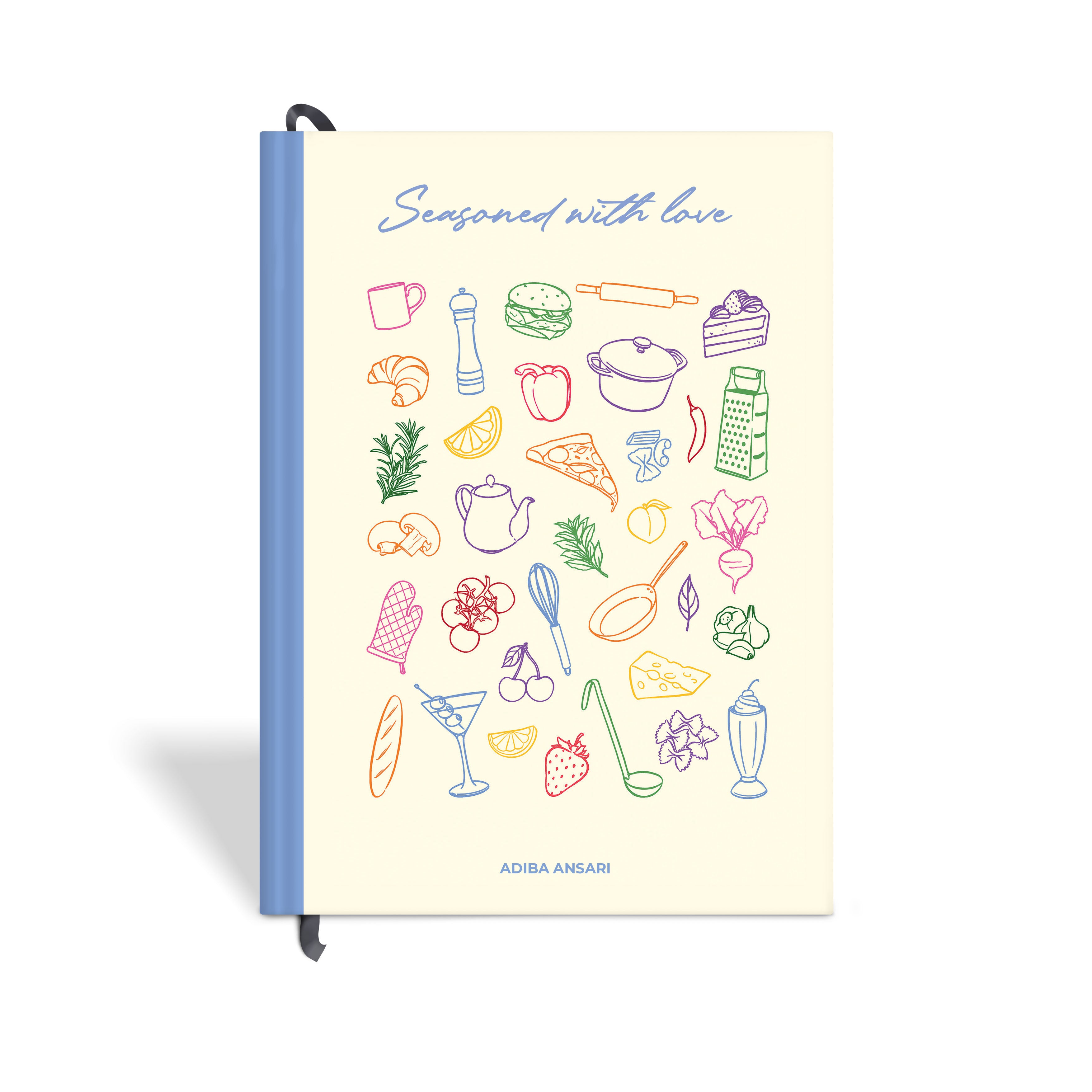 Seasoned with Love' Recipe Journal – 7mm Fine Paper Stationery