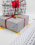 Gift Wrappers (Monochrome) - 7mm - Fine Paper Stationery