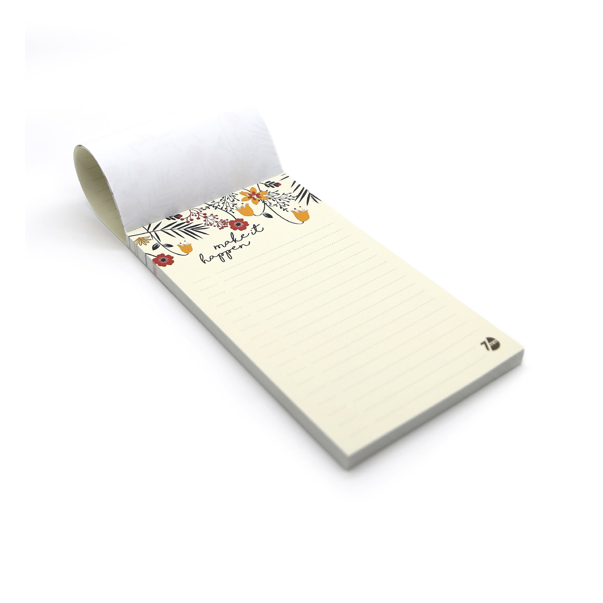 Make it Happen Notepad - 7mm - Fine Paper Stationery