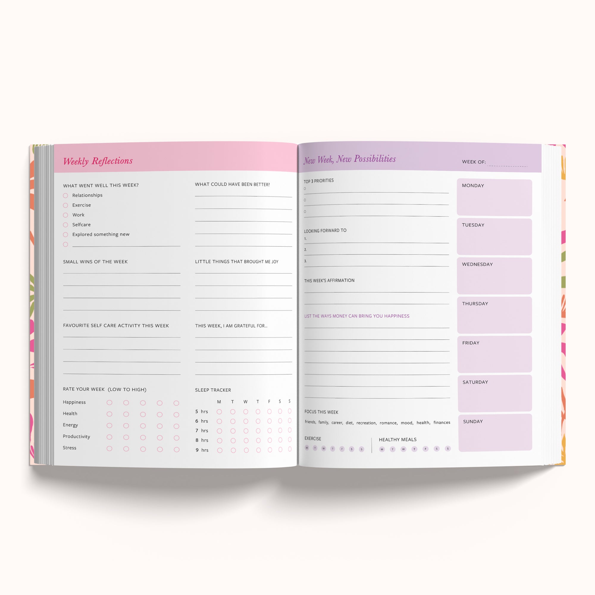 Great Things Ahead   -   Annual Undated Planner