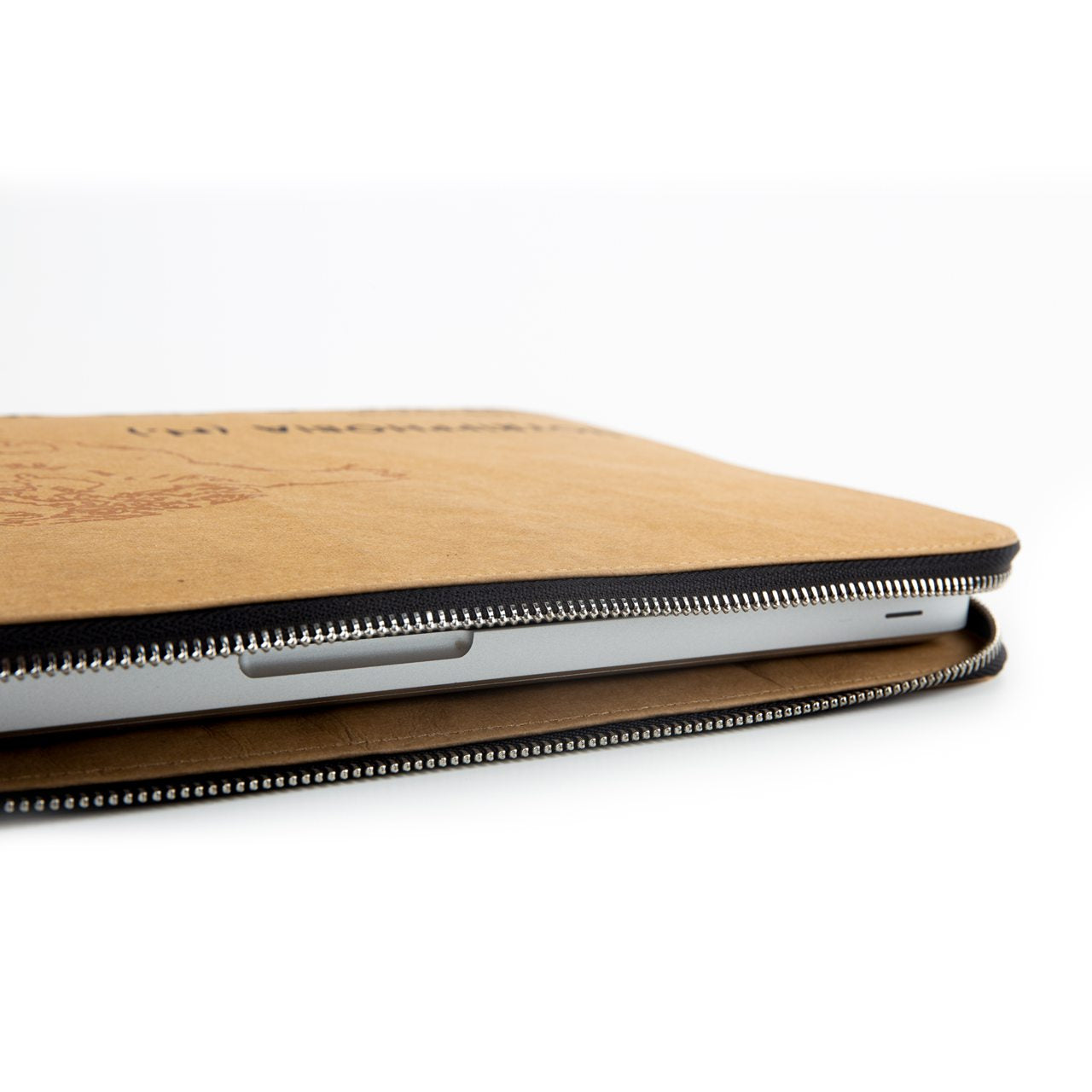 Laptop Sleeve: No Trip Phobia (Kraft) - 7mm - Fine Paper Stationery