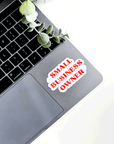 Decals | Small Business Owner