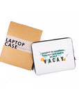 Laptop Sleeve: Vacay (White) - 7mm - Fine Paper Stationery