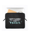 Laptop Sleeve: Vacay (Black) - 7mm - Fine Paper Stationery