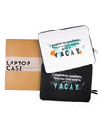 Laptop Sleeve: Vacay (White) - 7mm - Fine Paper Stationery