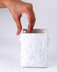 Paper Planter - Dots (White) - 7mm - Fine Paper Stationery