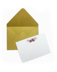 Notecards & Envelopes (Pastel Petals) - 7mm - Fine Paper Stationery