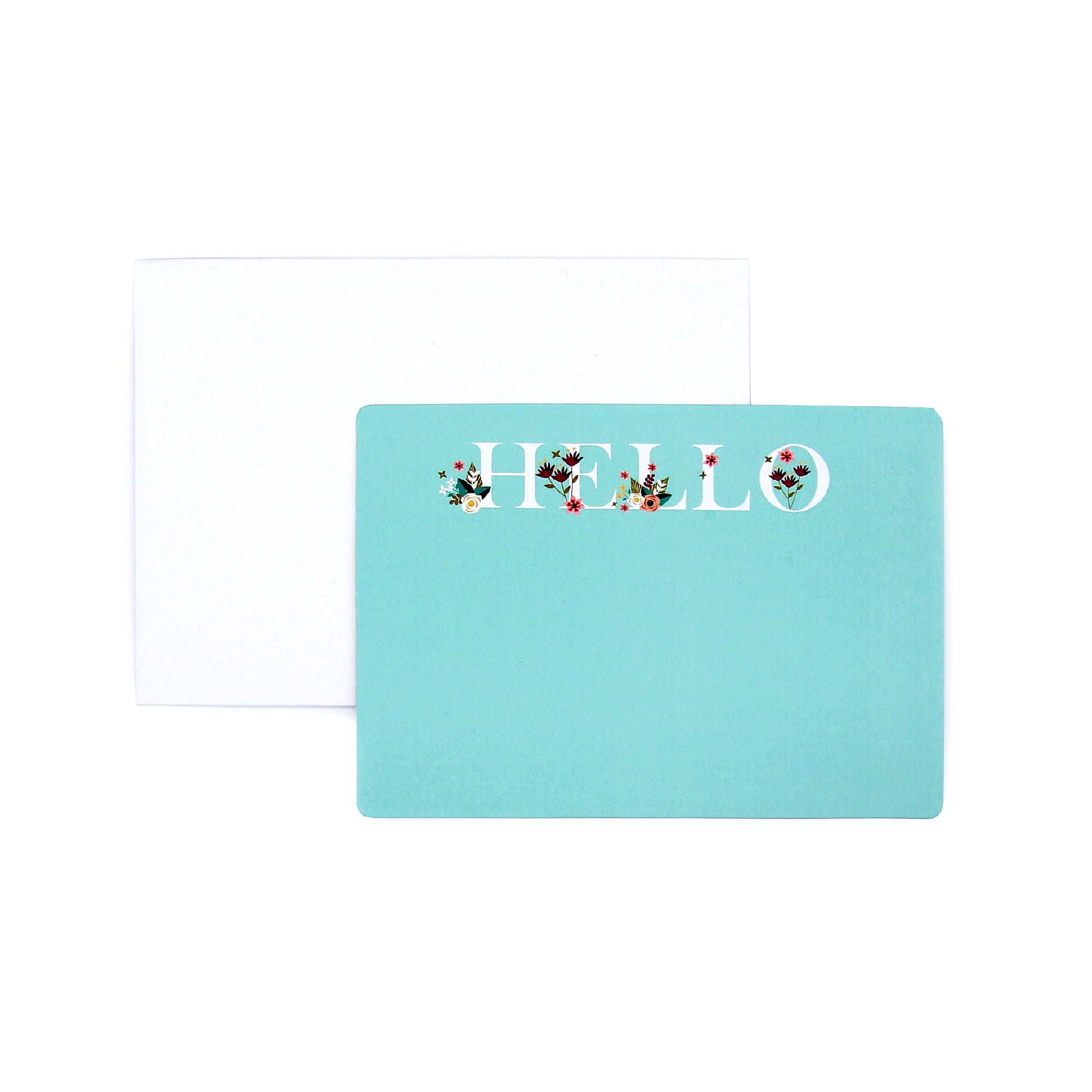 Notecards &amp; Envelopes (Hello) - 7mm - Fine Paper Stationery