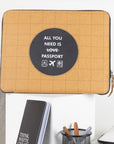 Laptop Sleeve: All you need (Kraft)