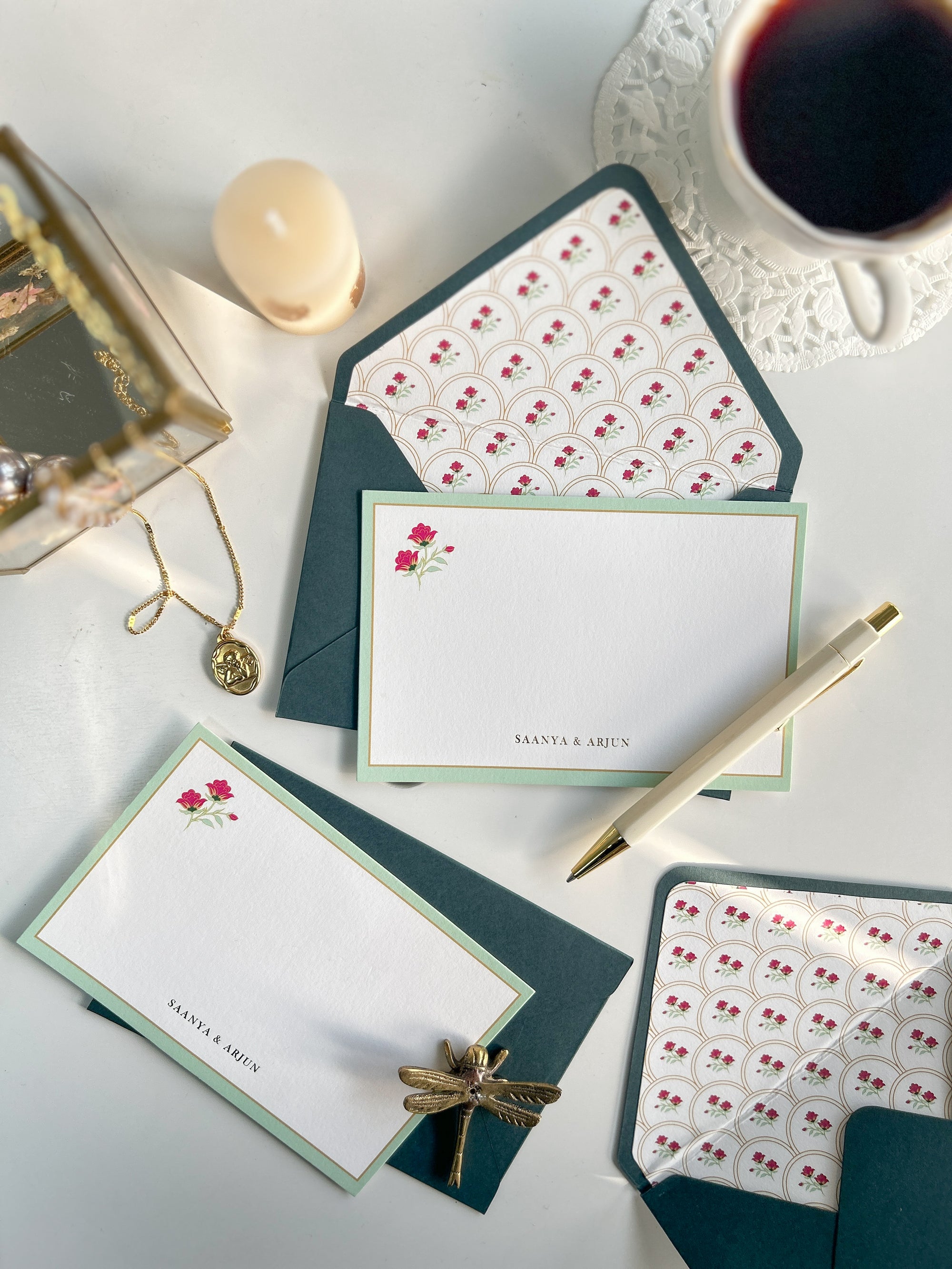 &#39;The Royal Affair&#39; Notecards Set