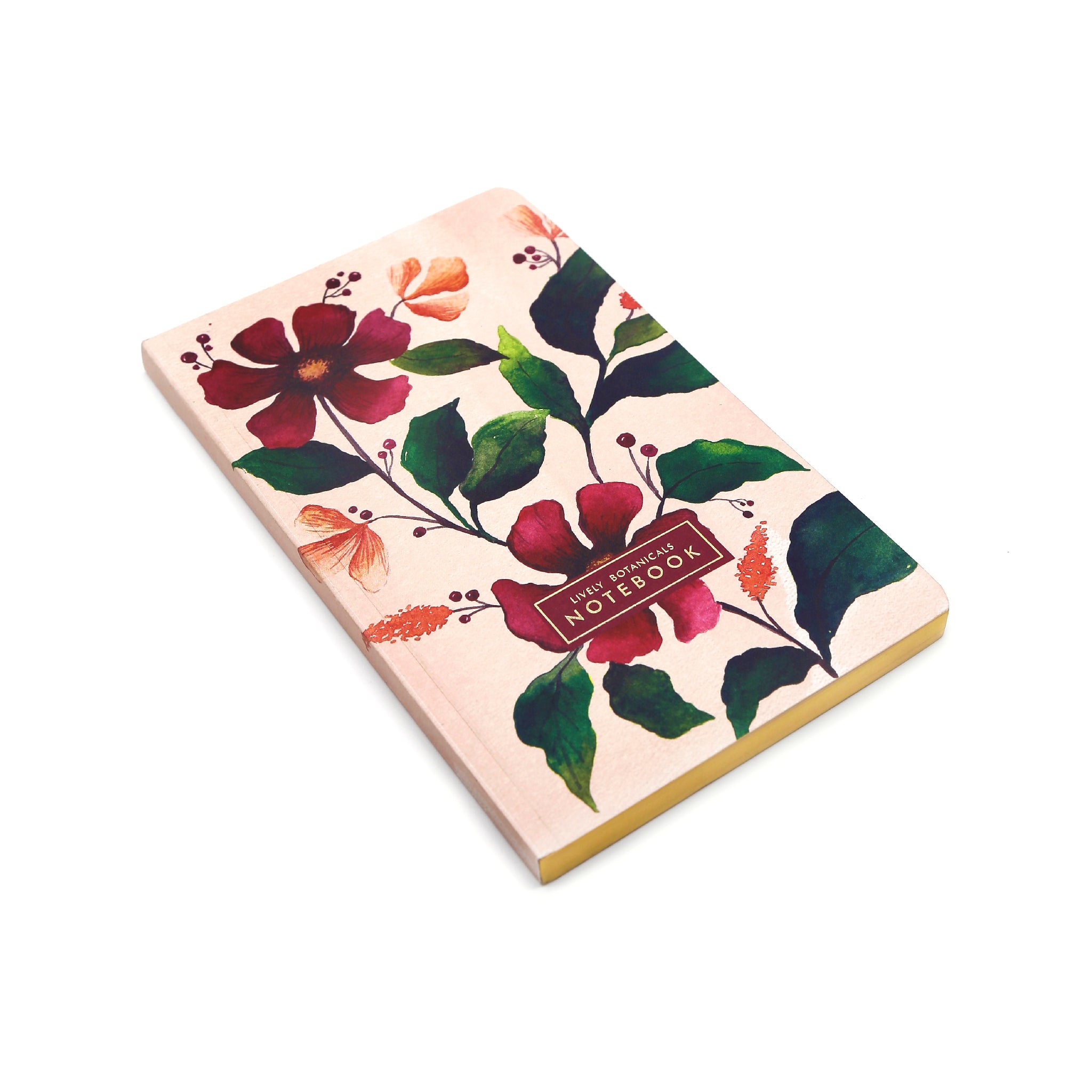 Lively Botanicals Notebook (Spring) - 7mm - Fine Paper Stationery