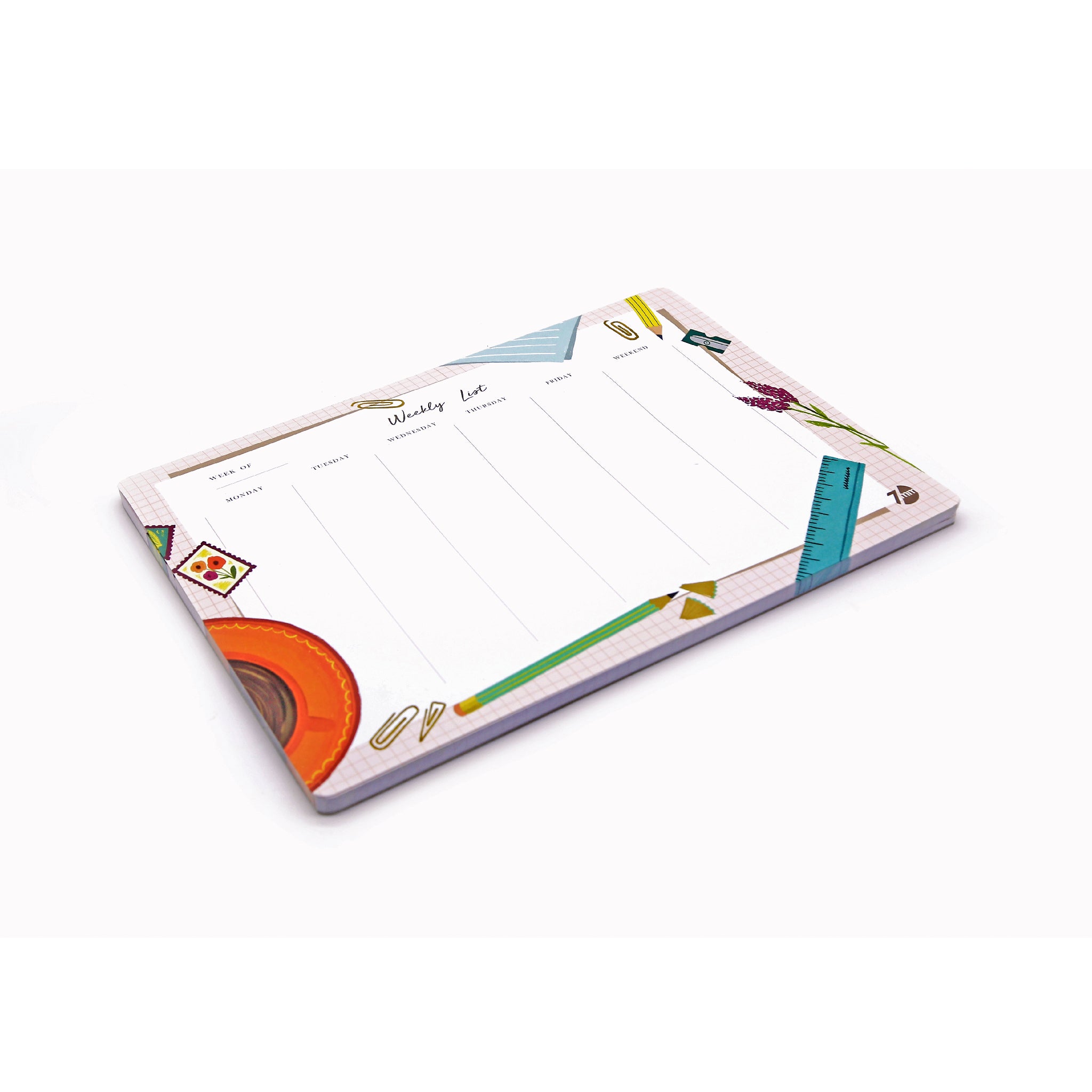 Weekly Deskpad (Desk) - 7mm - Fine Paper Stationery