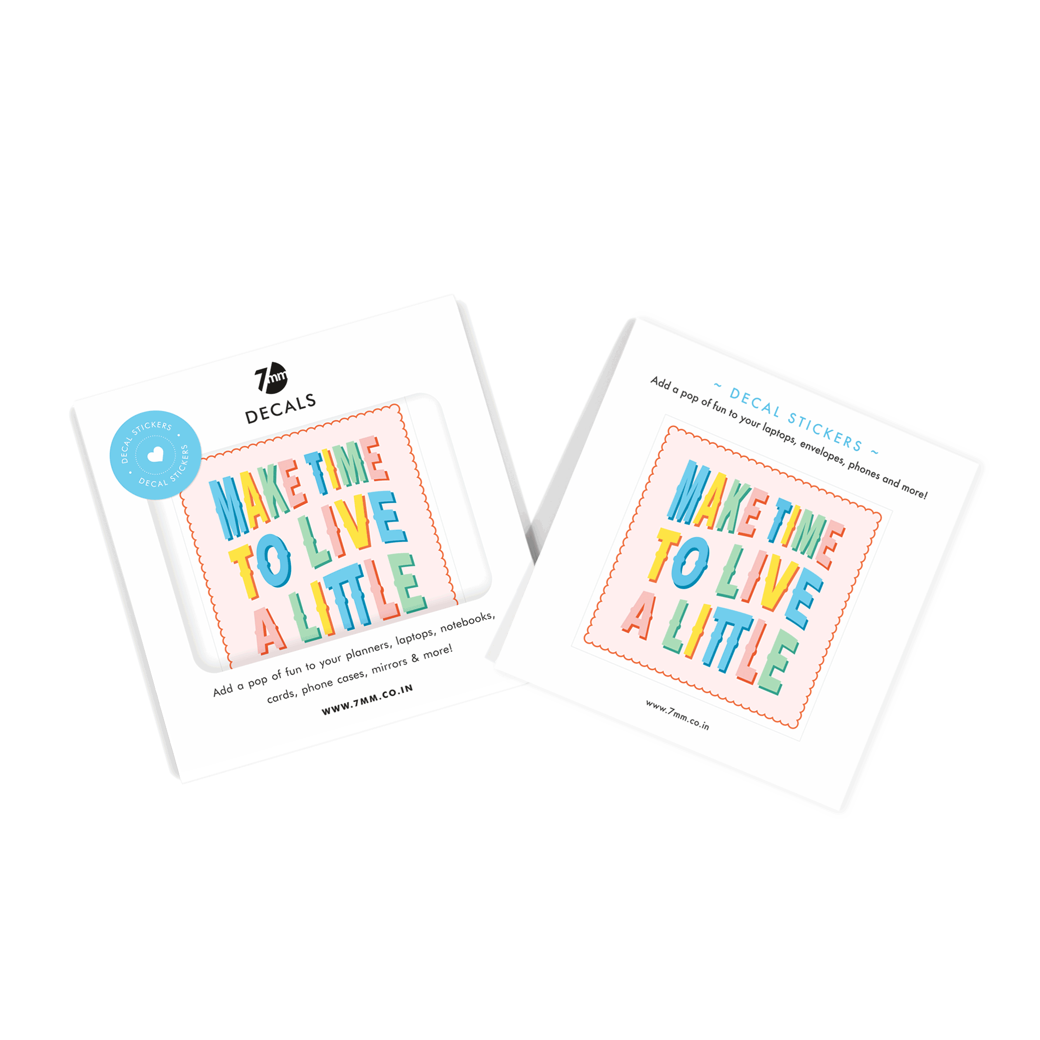 Decals | Make Time to Live a Little
