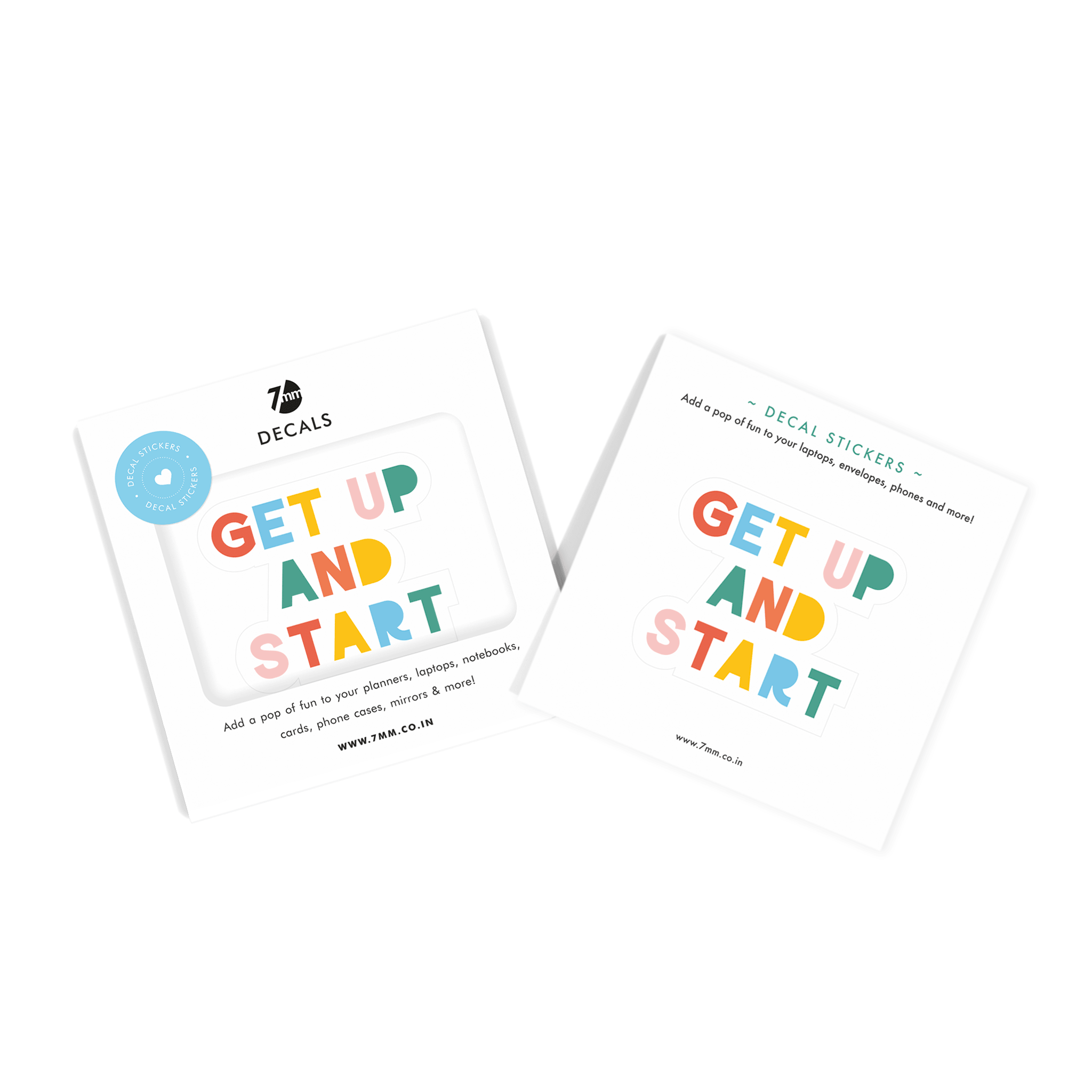 Decals | Get Up and Start