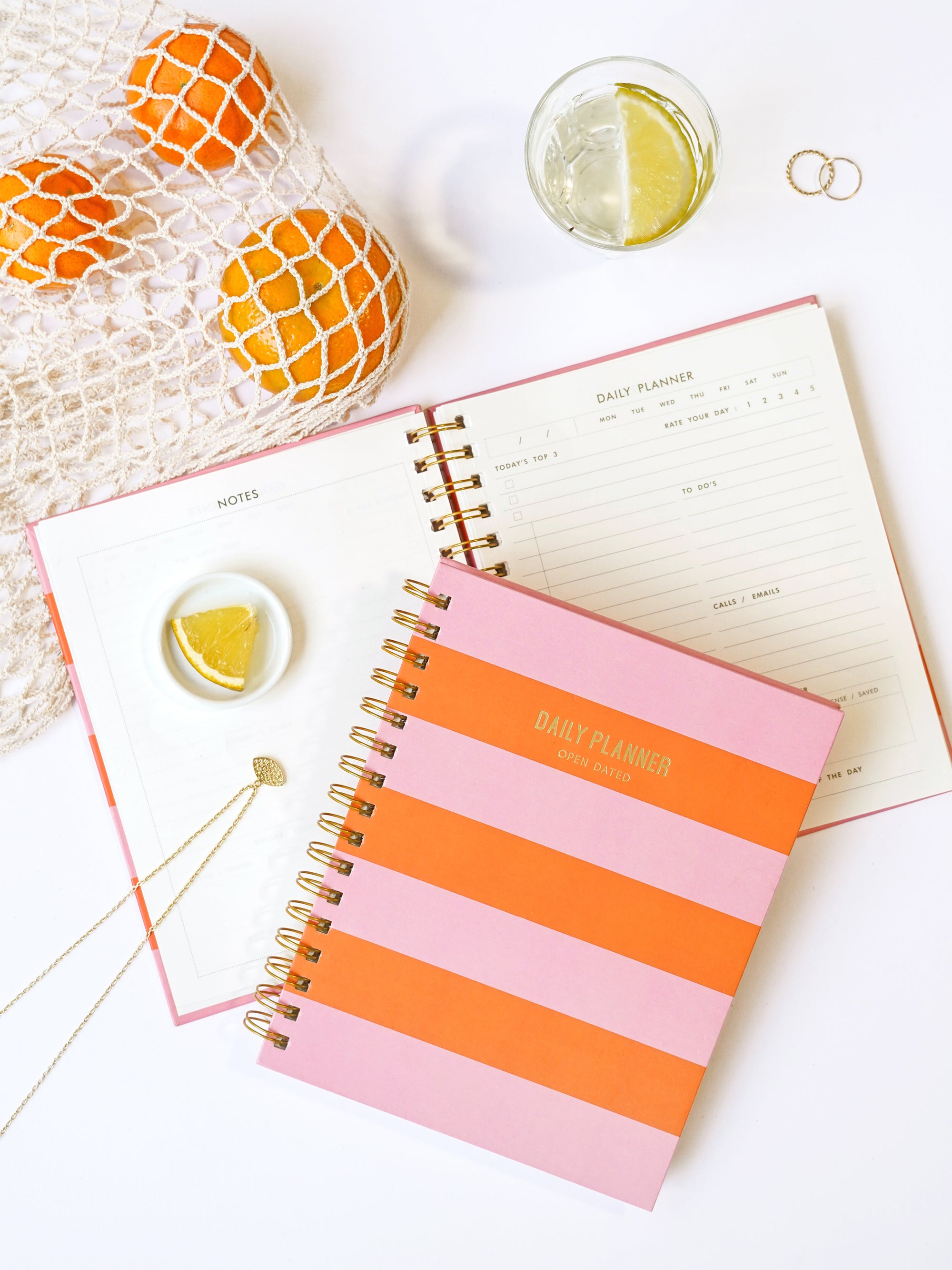 Daily Planner (Blush &amp; bloom)