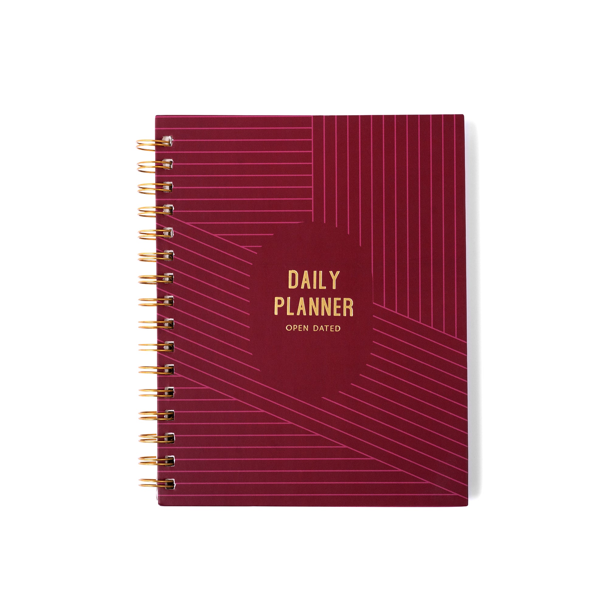 Daily Planner (Burgundy Boss)