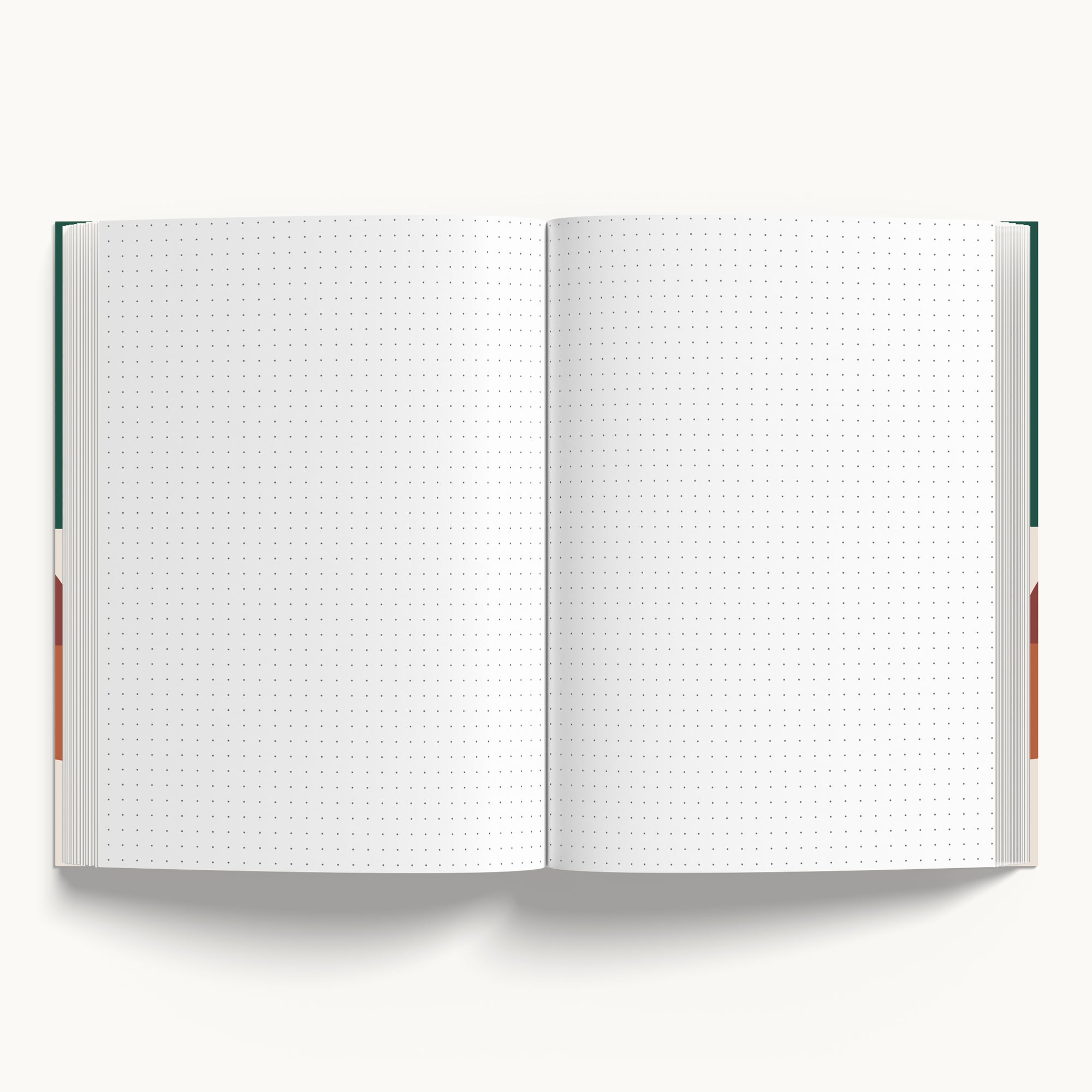 7mm A5 sized notebooks are available in ruled & dot grid which can be personalized.