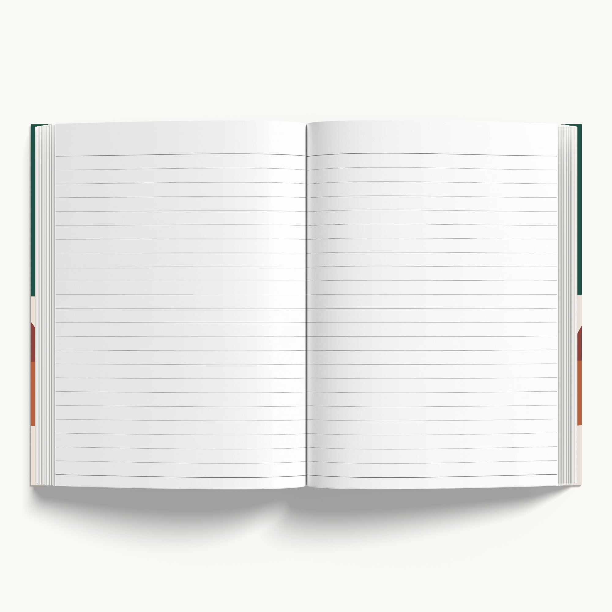 7mm A5 sized notebooks are available in ruled &amp; dot grid which can be personalized.