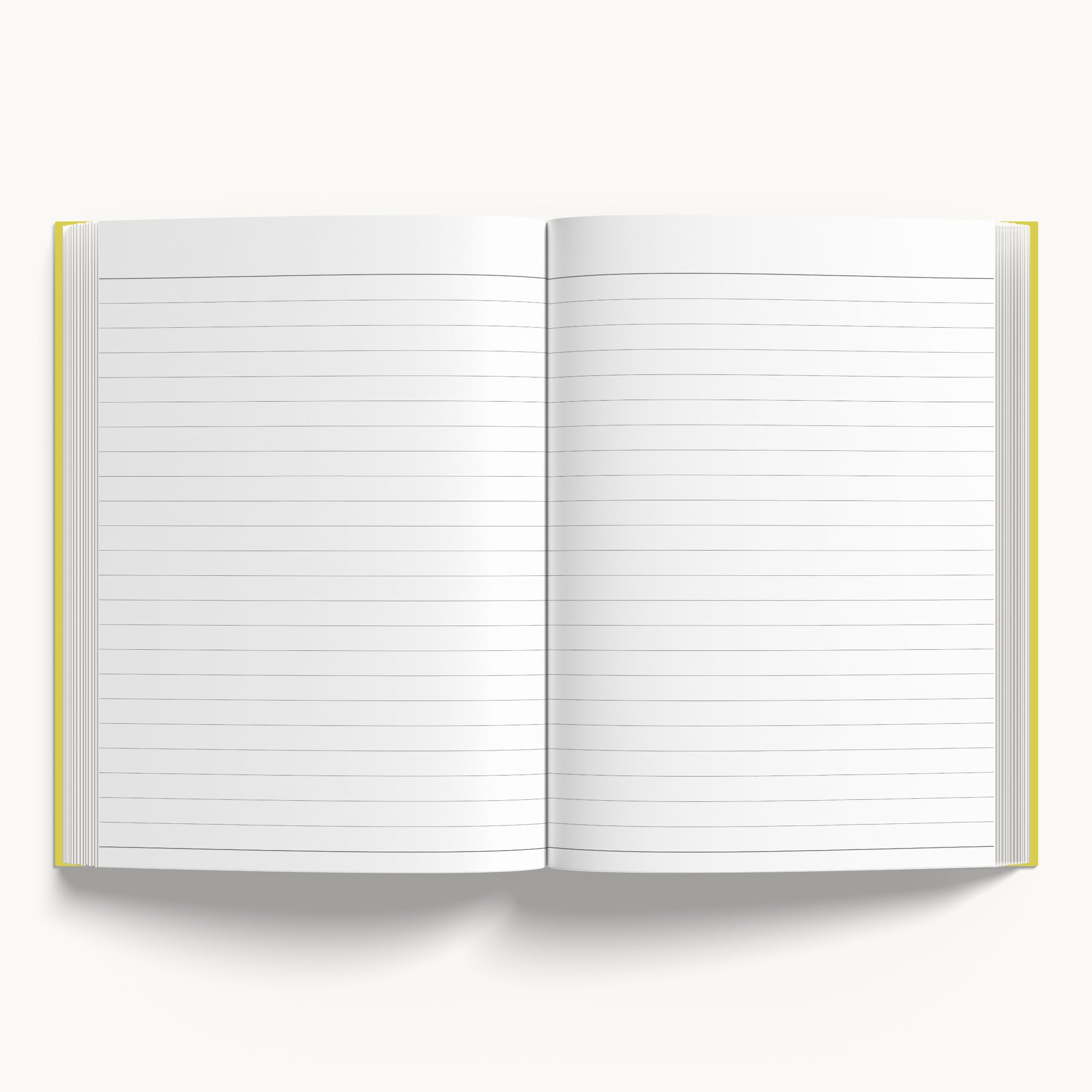 7mm A5 sized notebooks are available in ruled & dot grid which can be personalized.