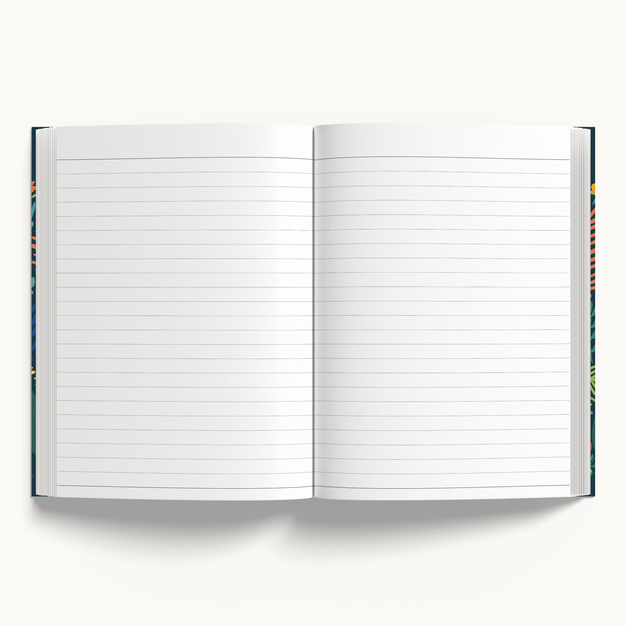 7mm A5 sized notebooks are available in ruled & dot grid which can be personalized.