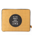 Laptop Sleeve: All you need (Kraft) - 7mm - Fine Paper Stationery