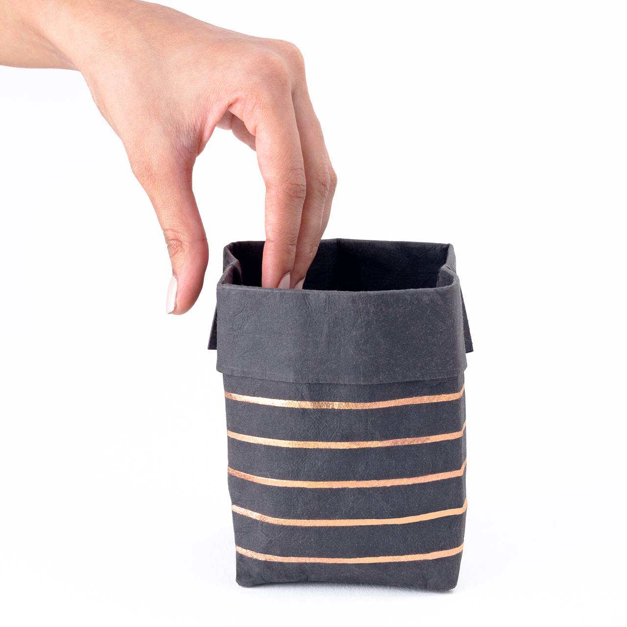 Paper Planter - Lines (Black) - 7mm - Fine Paper Stationery