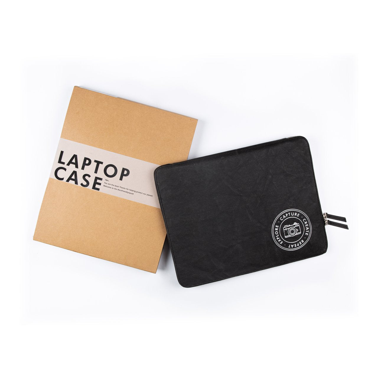 Laptop Sleeve: Capture (Black) - 7mm - Fine Paper Stationery