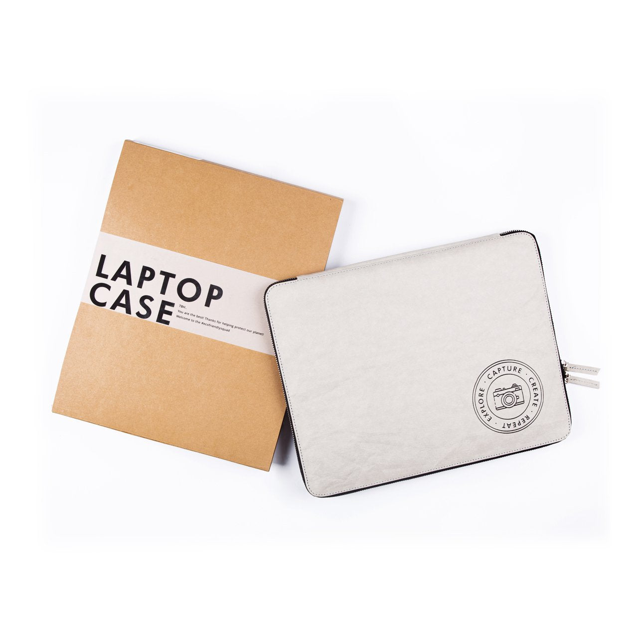 Laptop Sleeve: Capture (Grey) - 7mm - Fine Paper Stationery