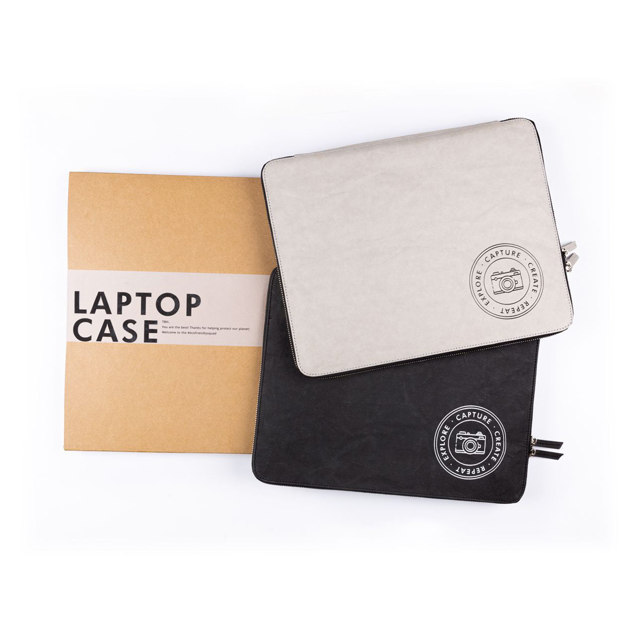 Laptop Sleeve: Capture (Black) - 7mm - Fine Paper Stationery