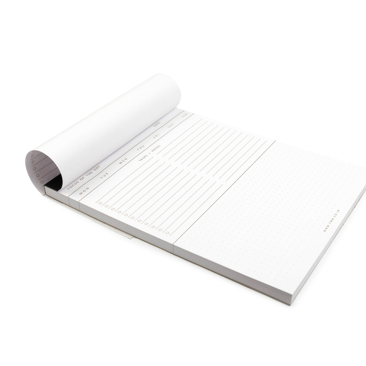 Todays Agenda Notepad – 7mm - Fine Paper Stationery