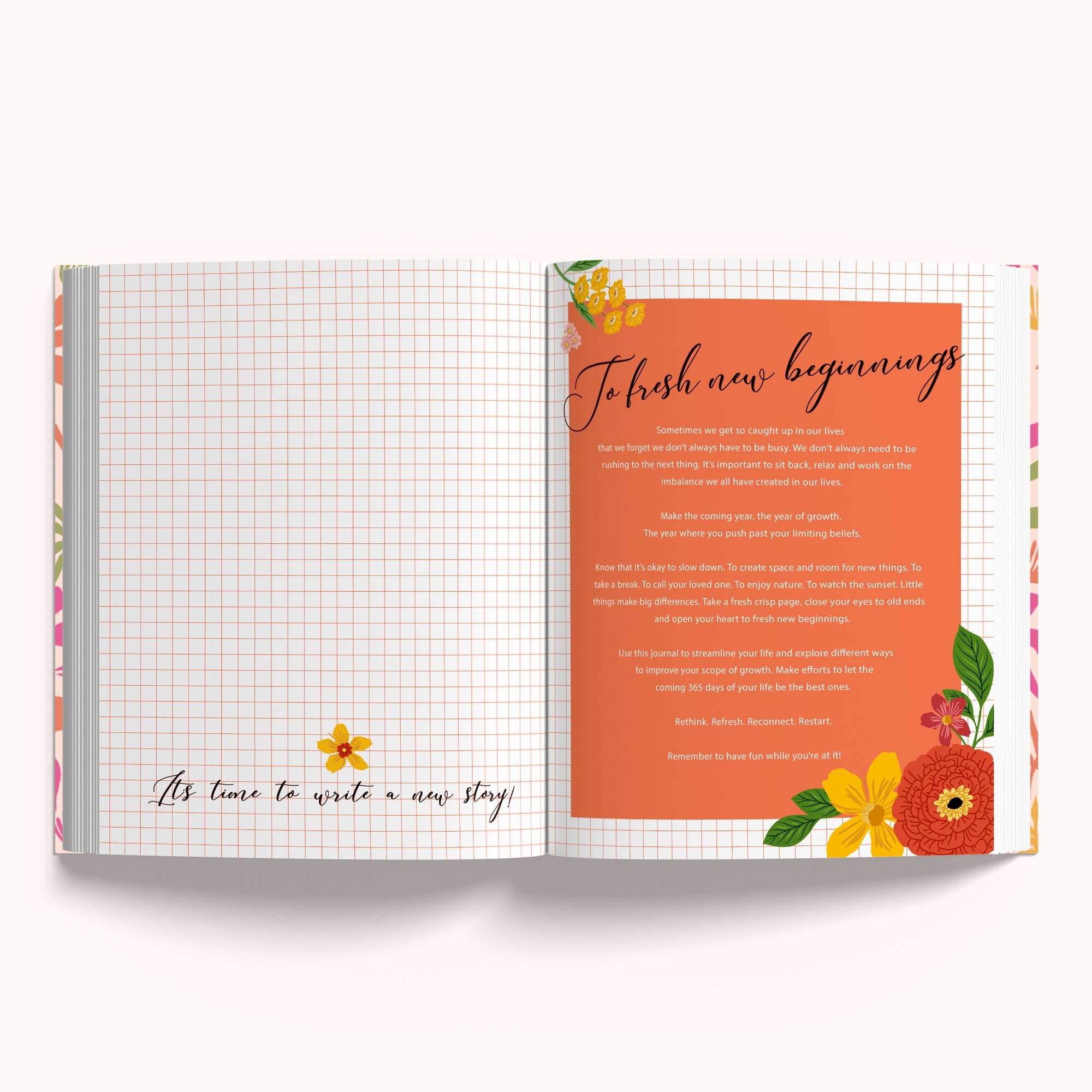 Great Things Ahead   -   Annual Undated Planner