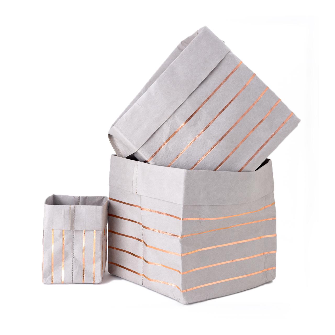 Paper Planter - Lines (Grey) - 7mm - Fine Paper Stationery