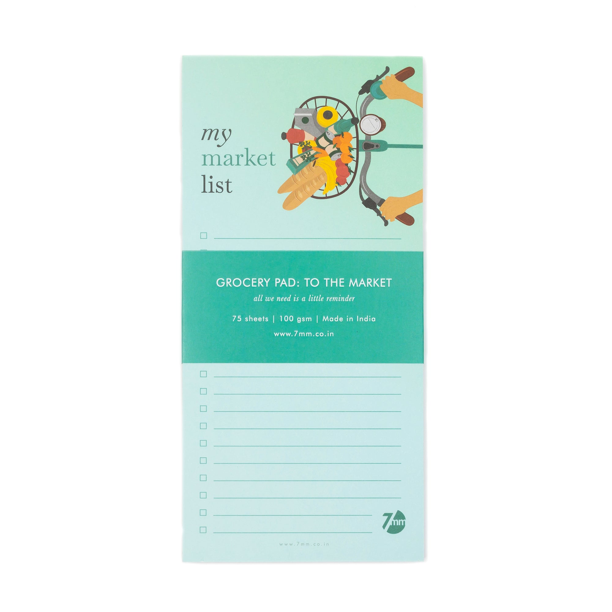 My Market List Notepad