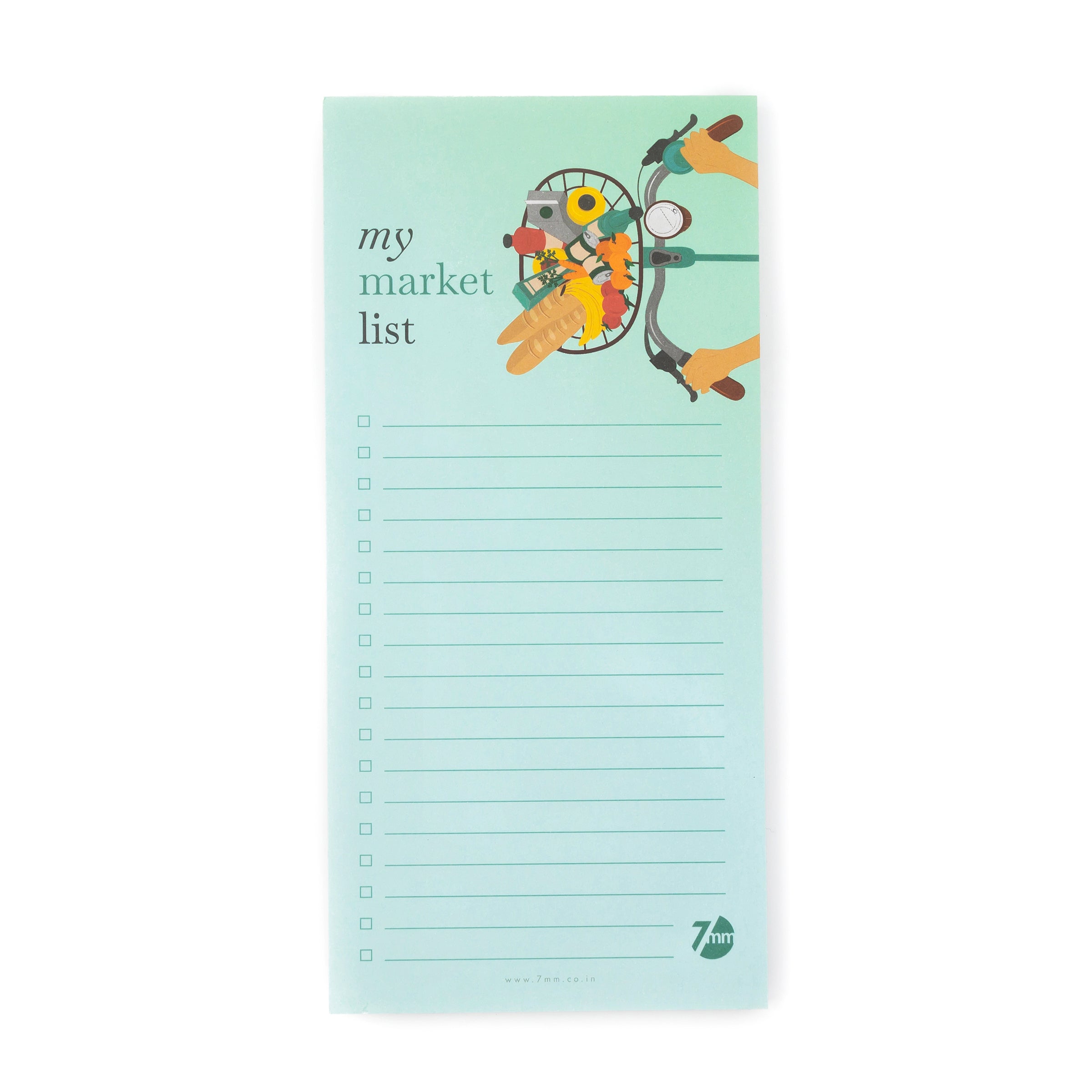 My Market List Notepad