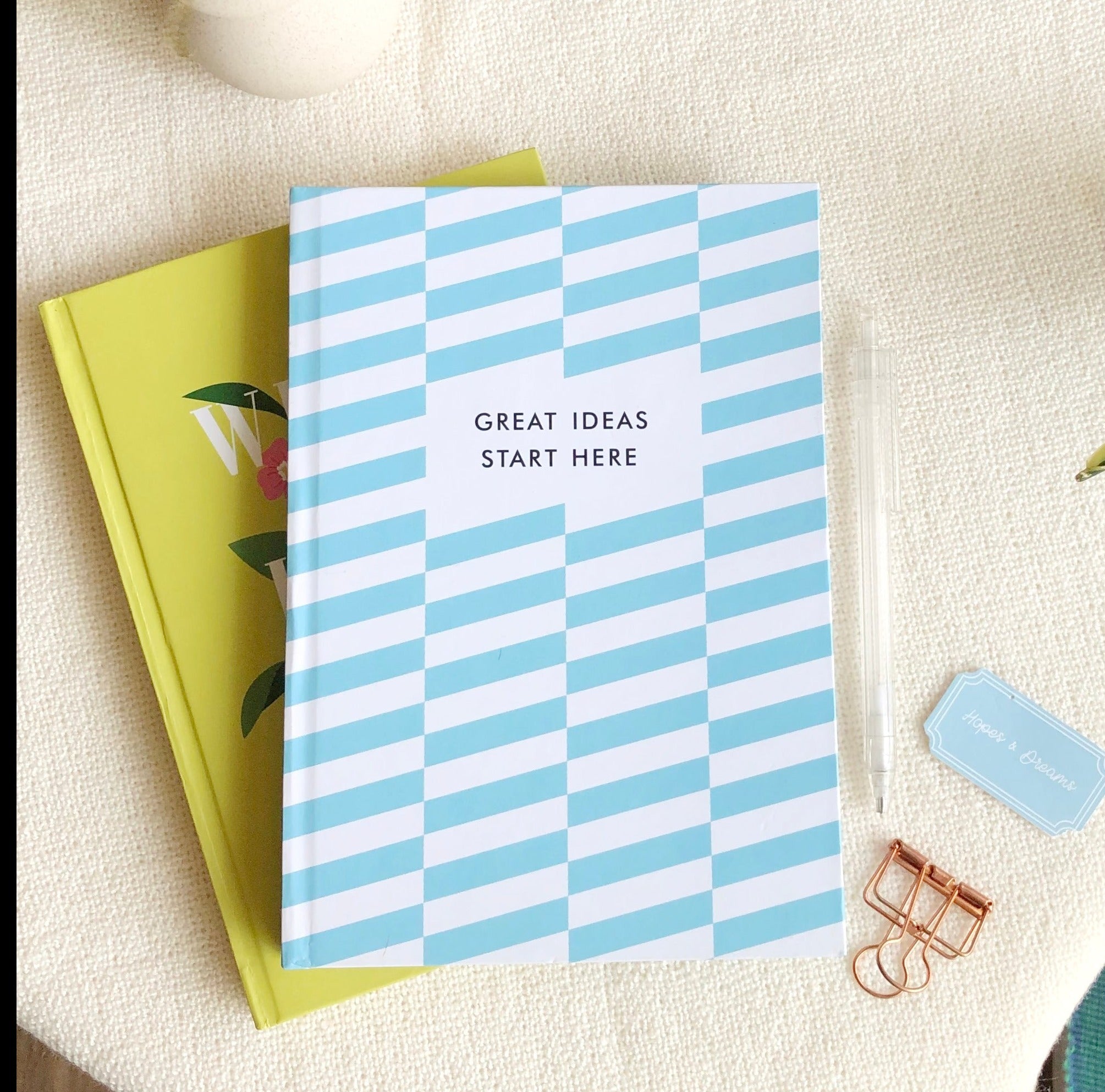 Great Ideas Blue - 7mm Notebook – 7mm - Fine Paper Stationery