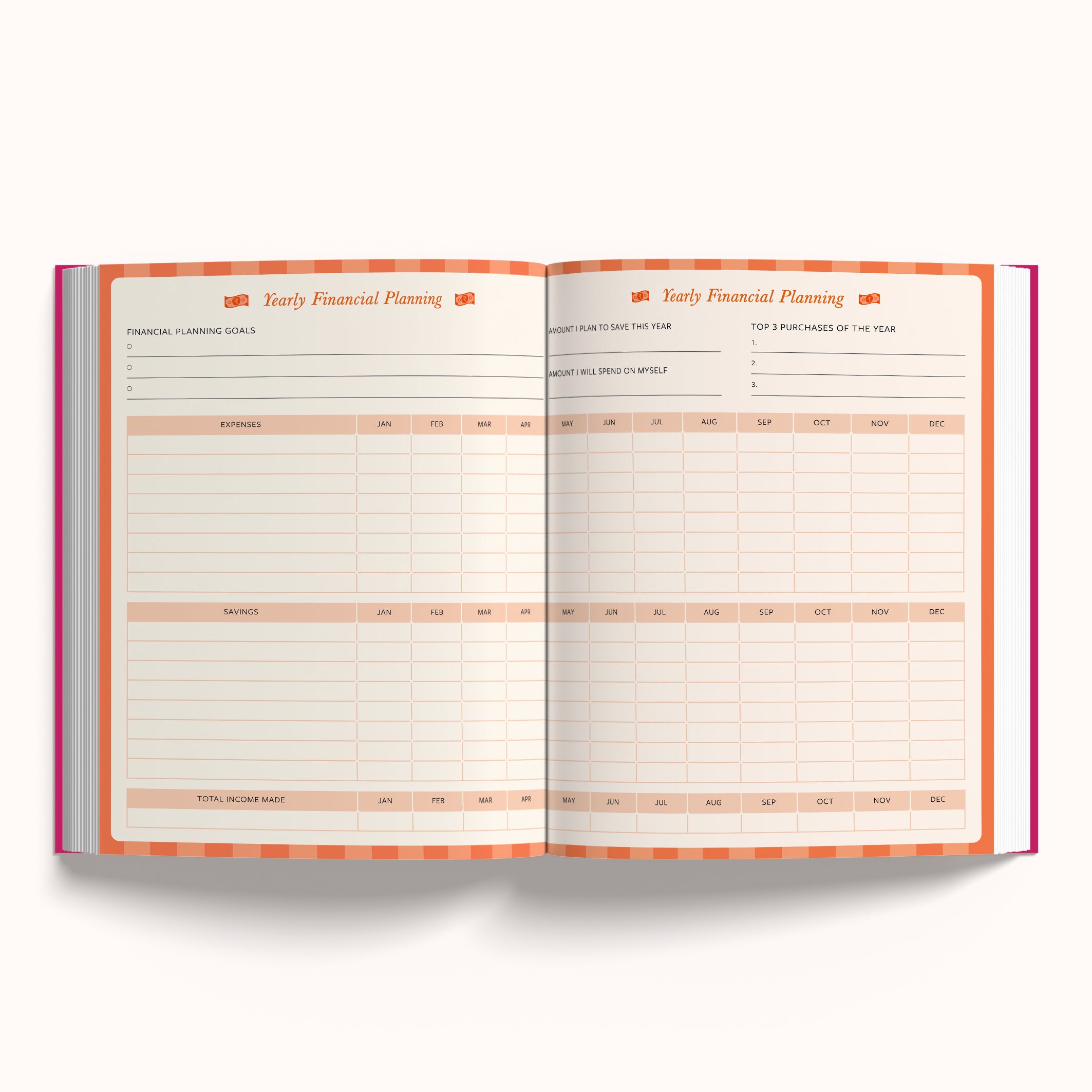 Life of your Dreams   -   Annual Undated Planner