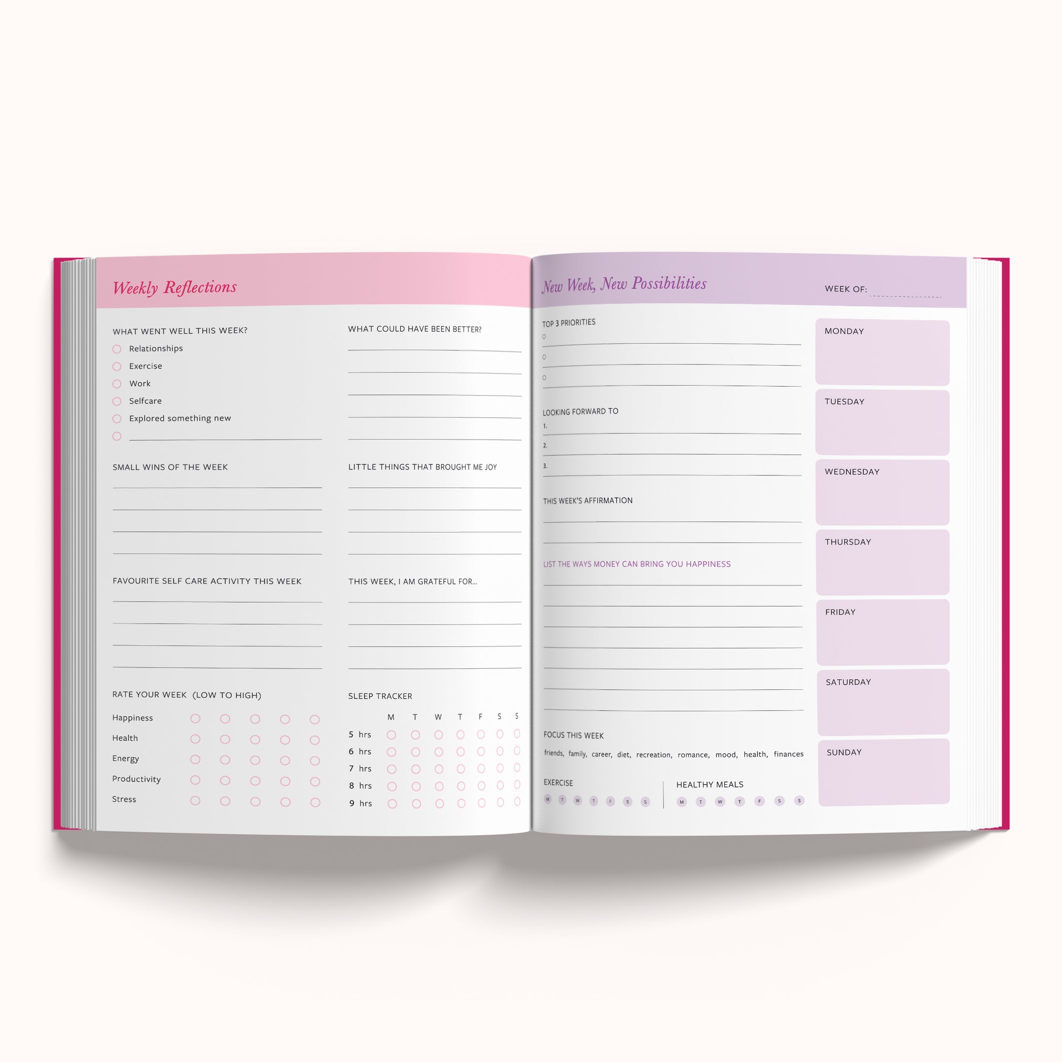 Life of your Dreams   -   Annual Undated Planner