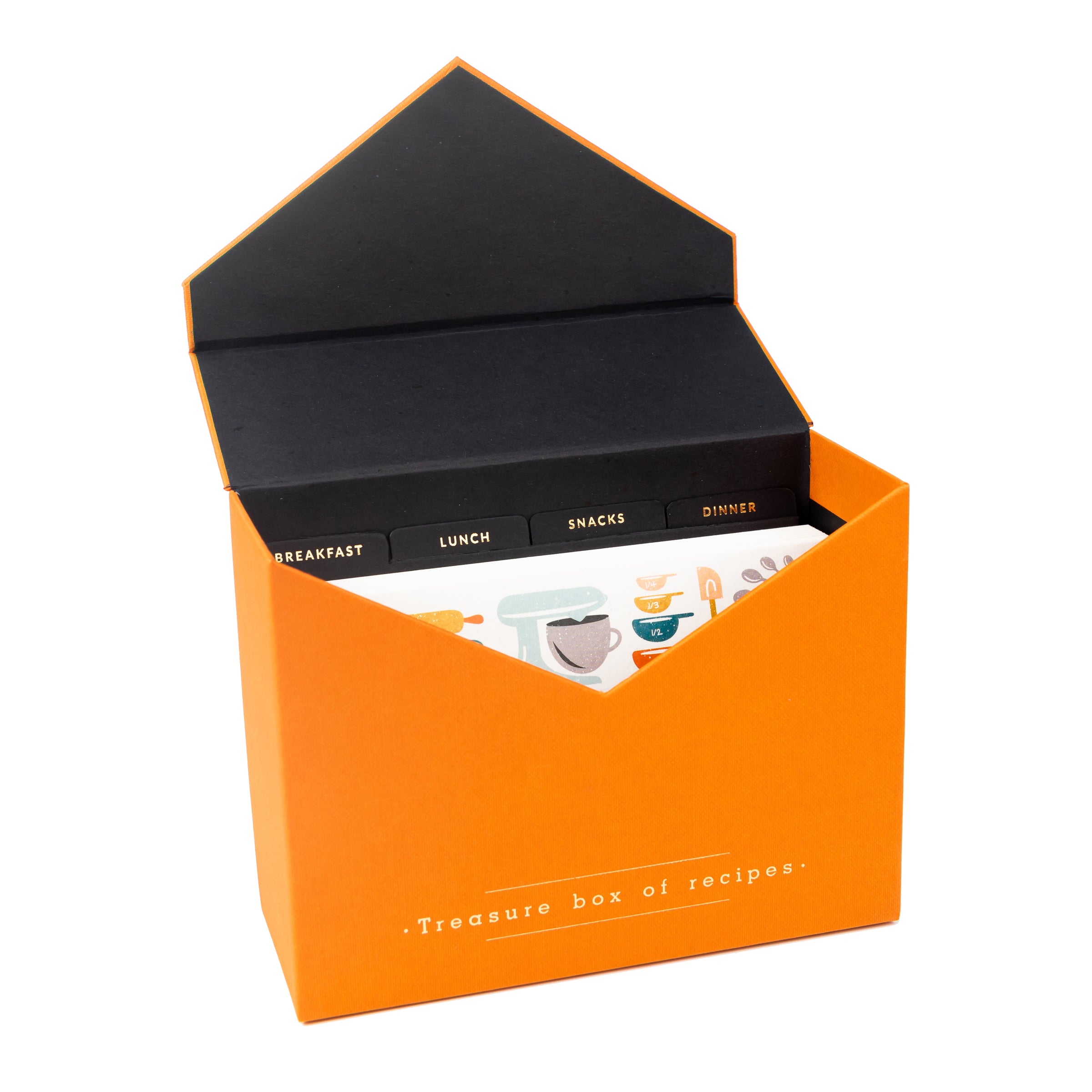 Recipe Box (Orange)
