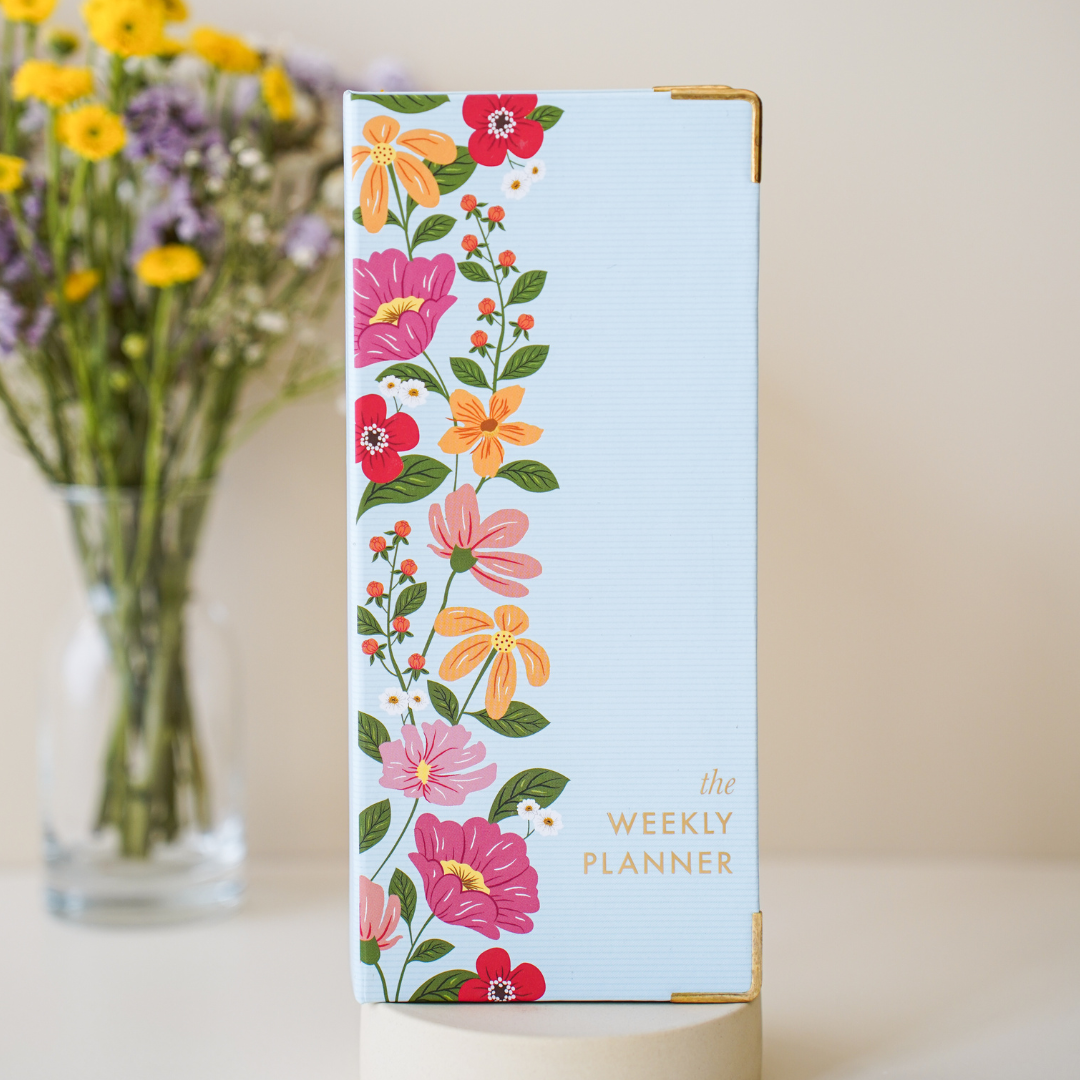 Weekly Planner (Floral Affair) – 7mm - Fine Paper Stationery