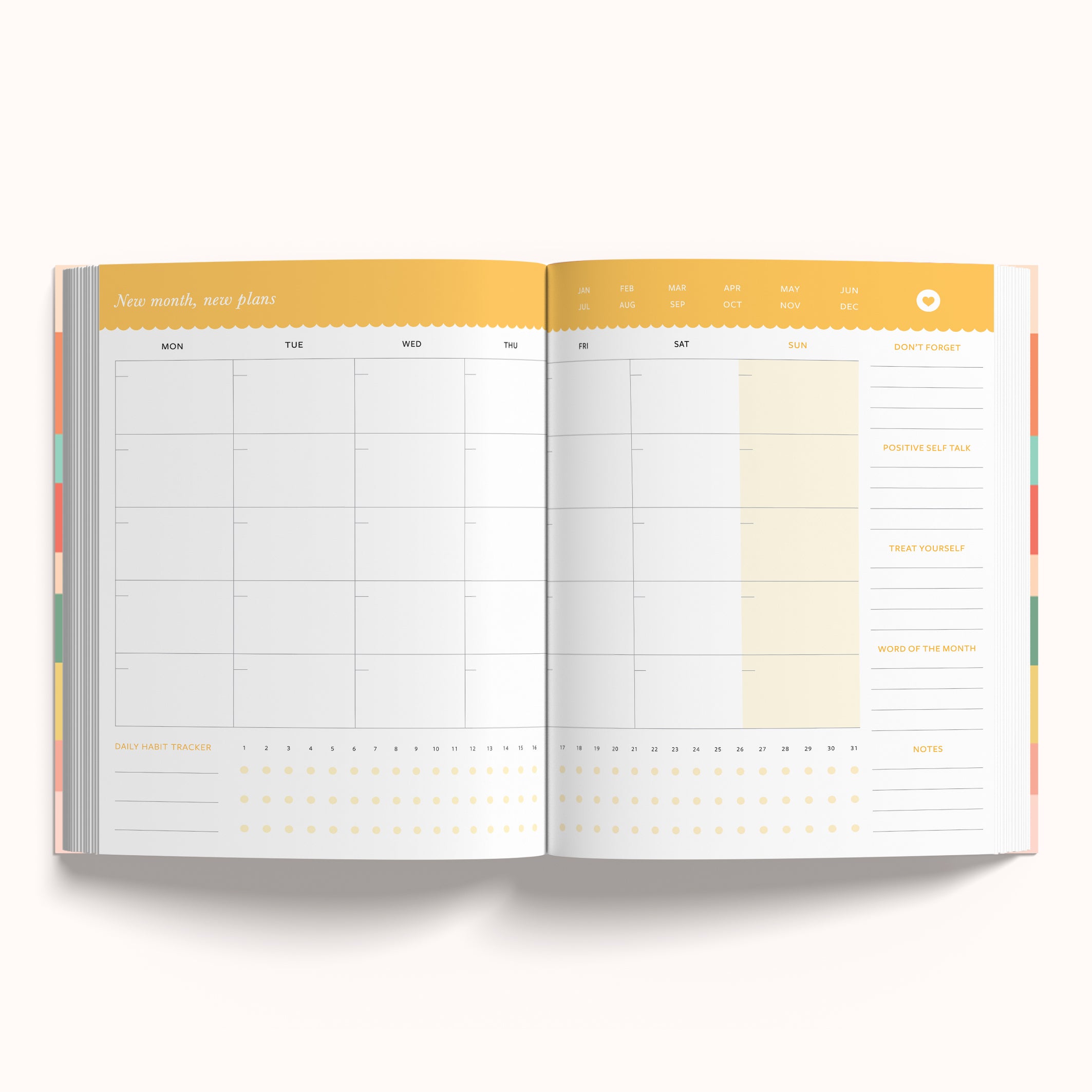 Rise &amp; Shine -         Annual Undated Planner