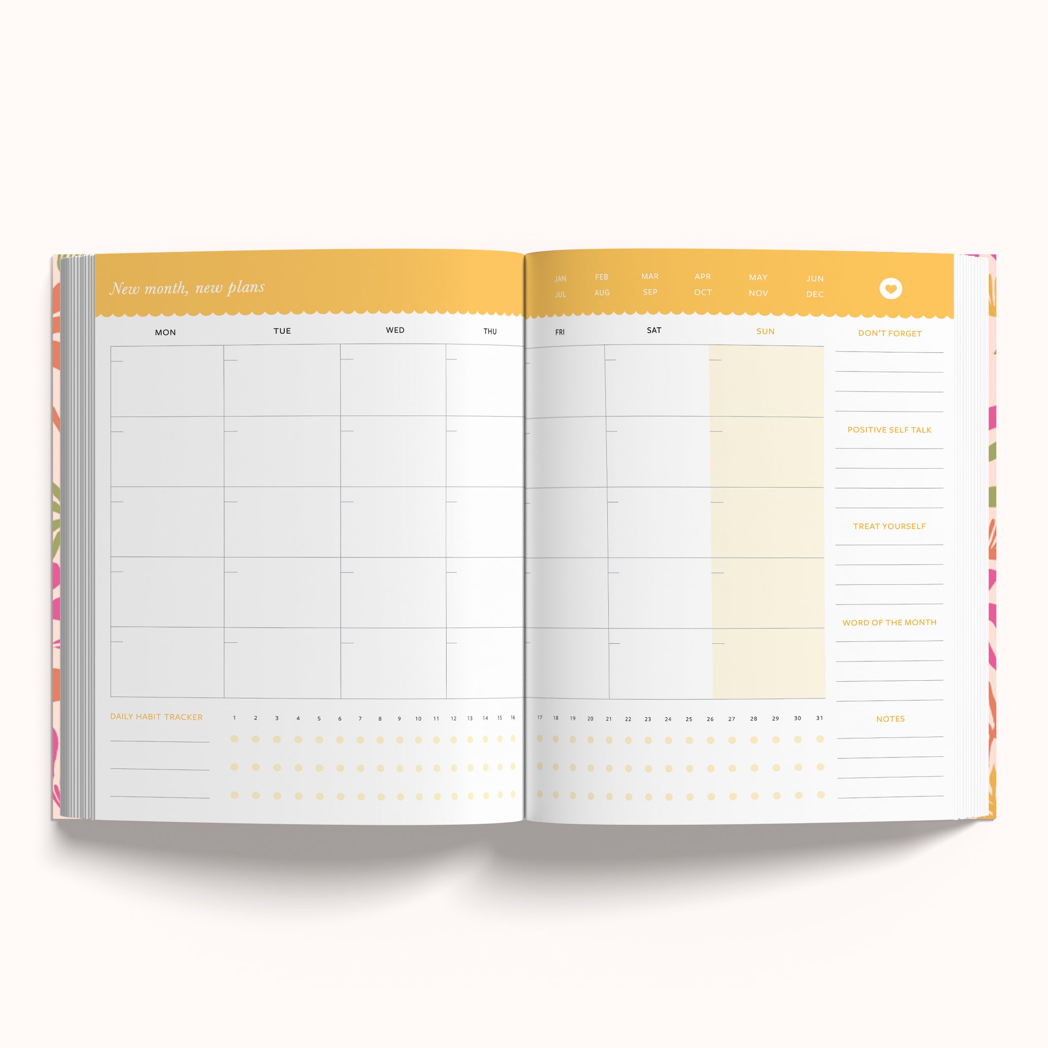 Great Things Ahead   -   Annual Undated Planner