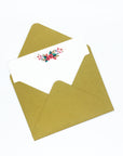 Notecards & Envelopes (Pastel Petals) - 7mm - Fine Paper Stationery