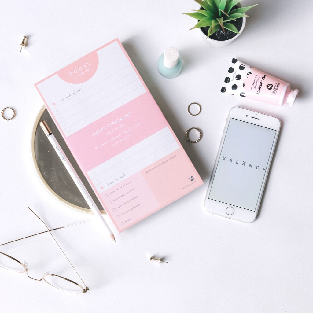 Happy Checklist – 7mm - Fine Paper Stationery