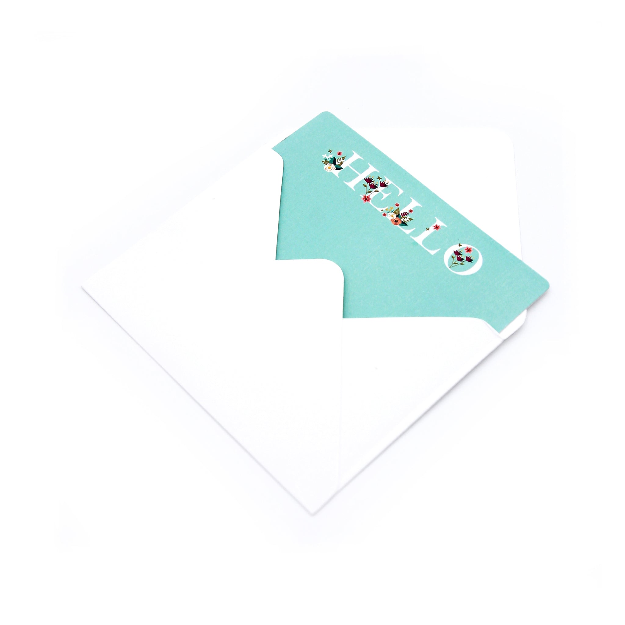 Notecards &amp; Envelopes (Hello) - 7mm - Fine Paper Stationery