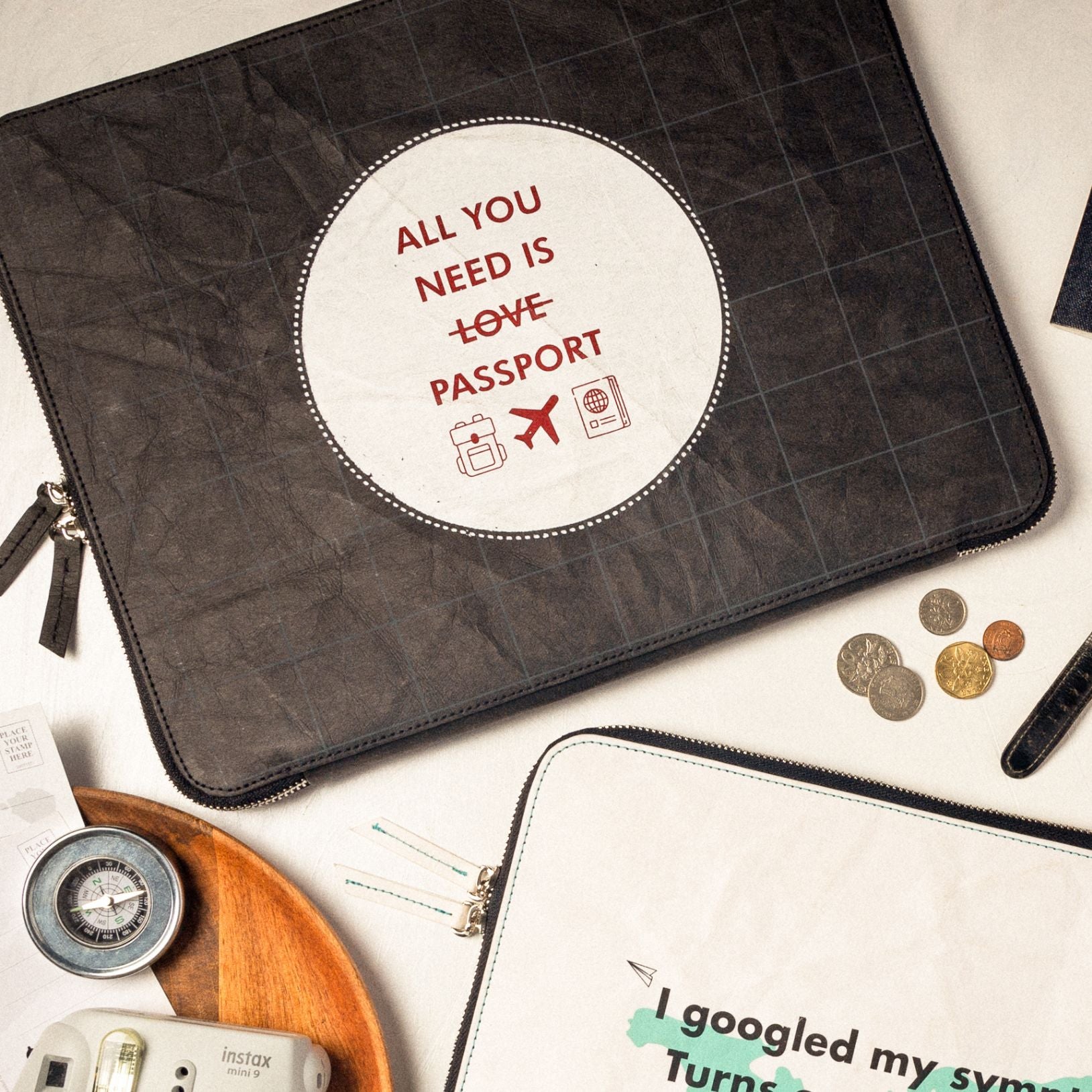 Laptop Sleeve: All you need (Black)