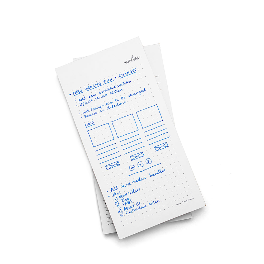 Minimal Dot Grid Notepad