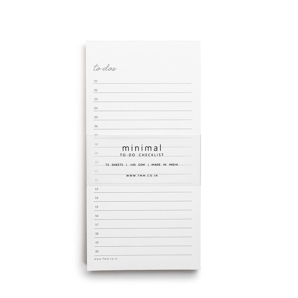 Minimal To-Do Notepad